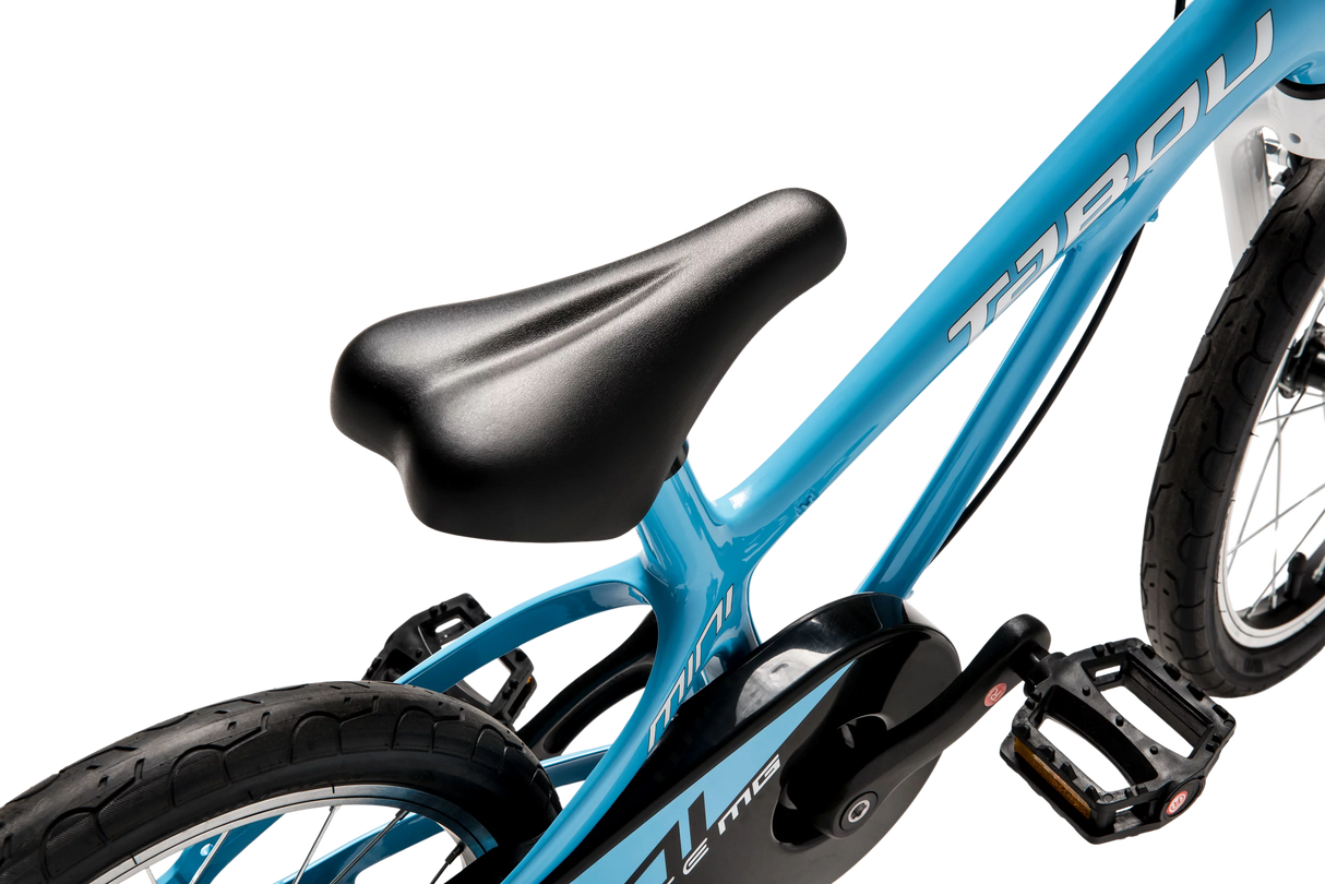 Ultralätt barncykel TABOU Rocket Lite MG, 14" blå-vit