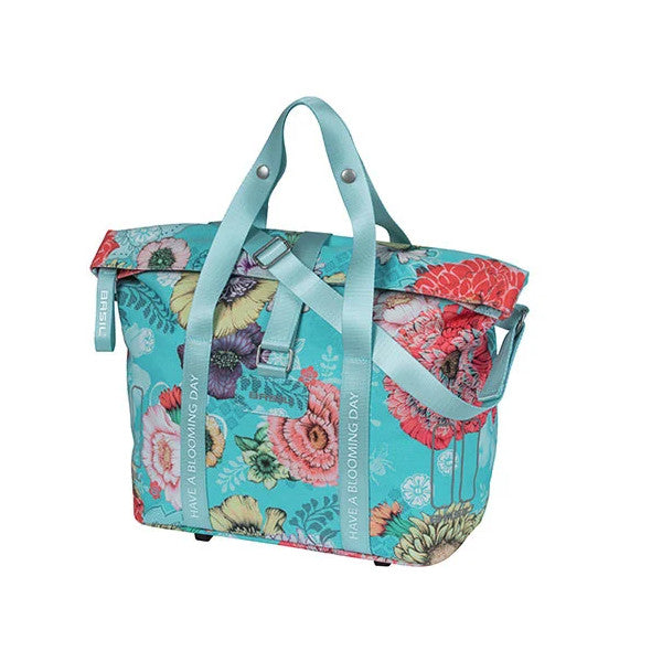 Håndtaske BASIL Bloom Field 8-11L, blå-blomstret