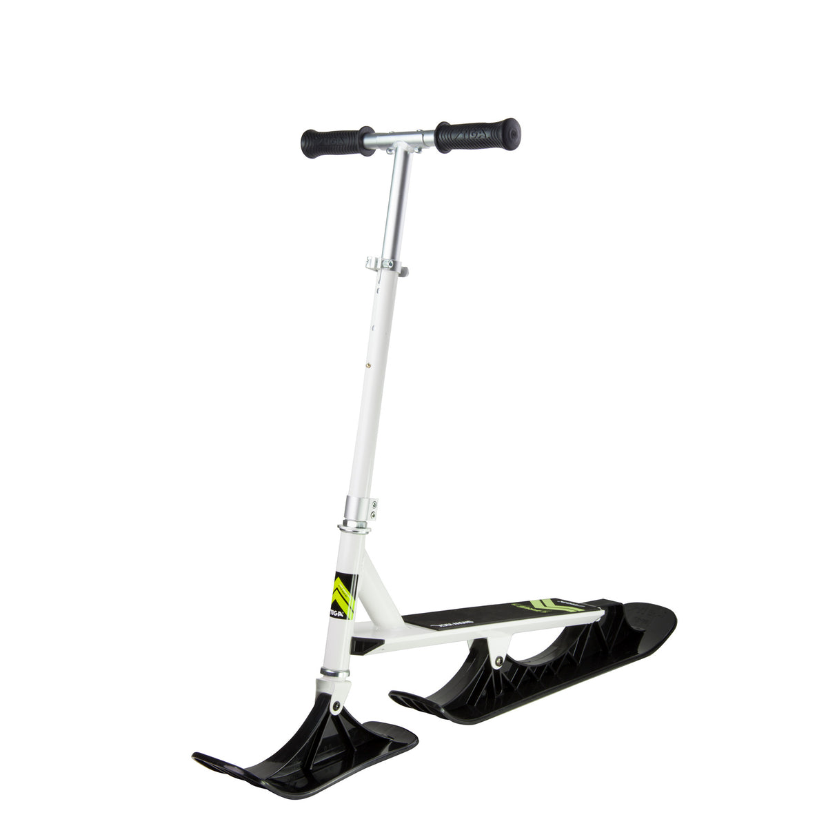 Snesparkcykel STIGA Snow Kick Free, hvid/sort