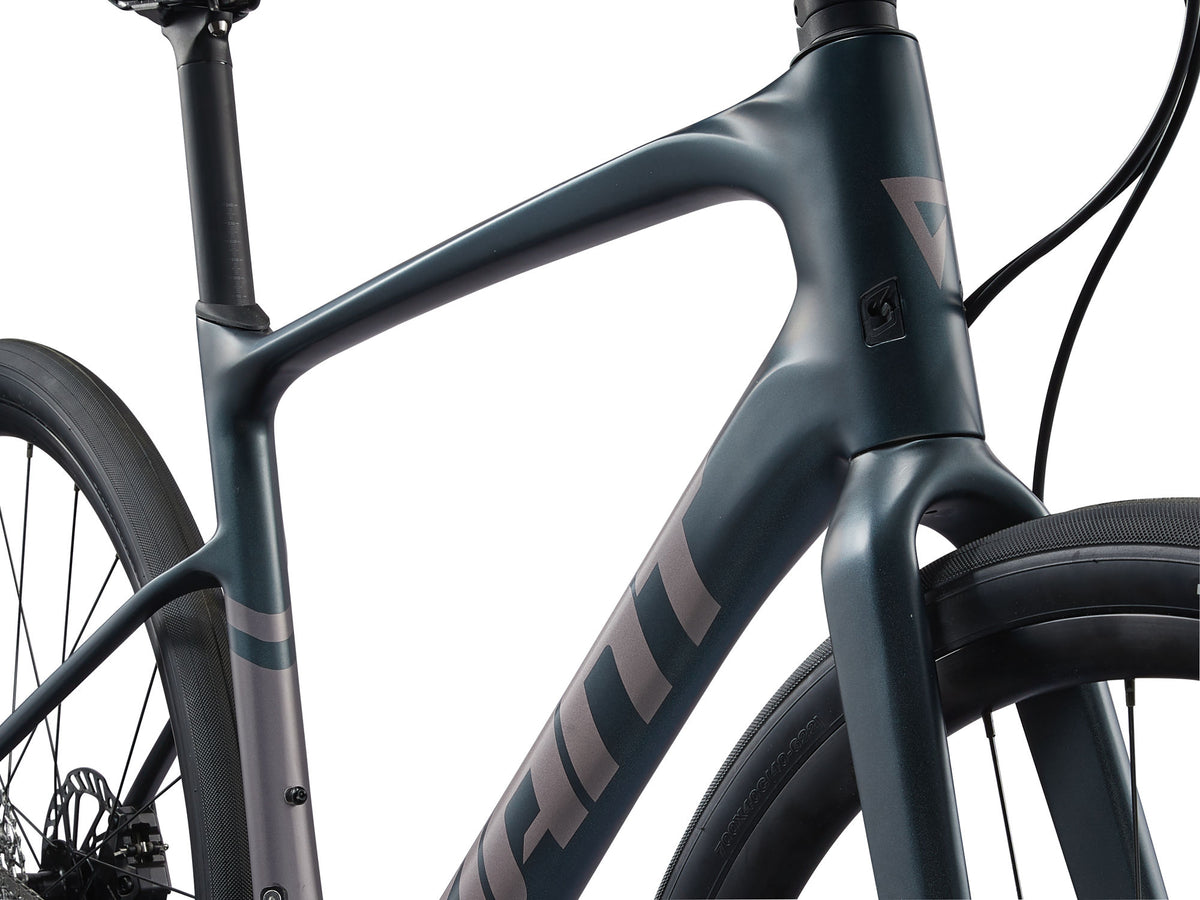 Racercykel GIANT FastRoad AR Advanced 1, Asphalt Green
