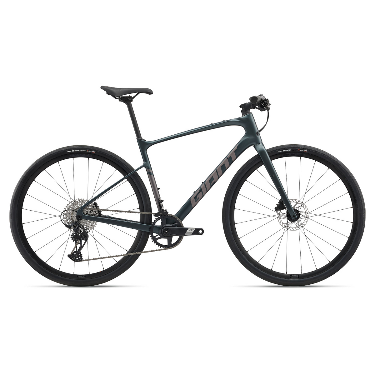 Racercykel GIANT FastRoad AR Advanced 1, Asphalt Green
