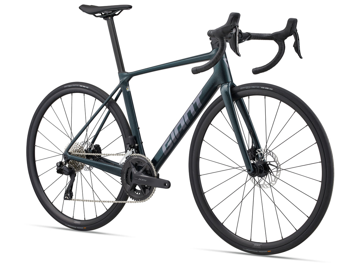 Landsvägscykel GIANT TCR Advanced 1 PC, Asphalt Green