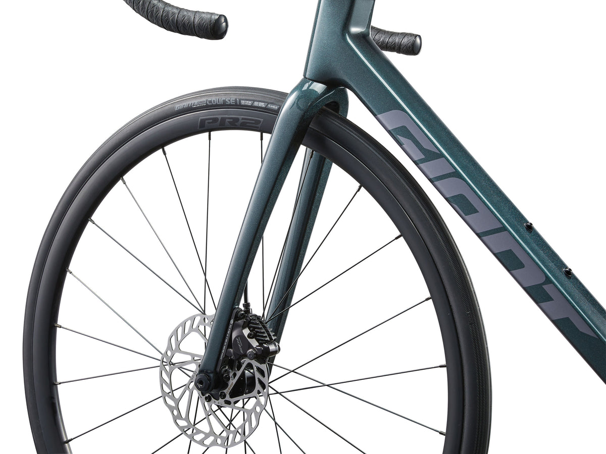 Landsvägscykel GIANT TCR Advanced 1 PC, Asphalt Green