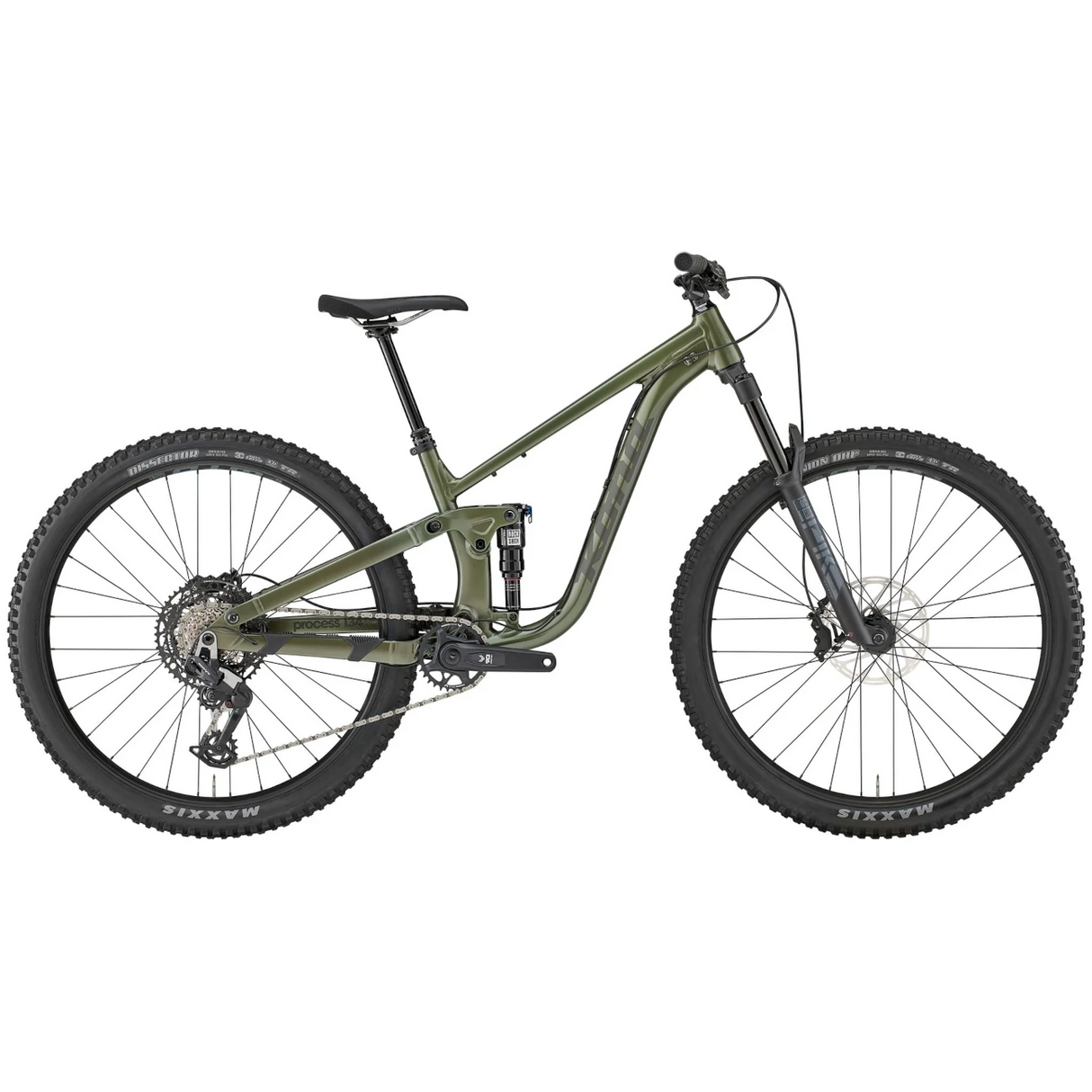 Mountainbike KONA Process 134 DL, Matte Metallic Sage (Grön)