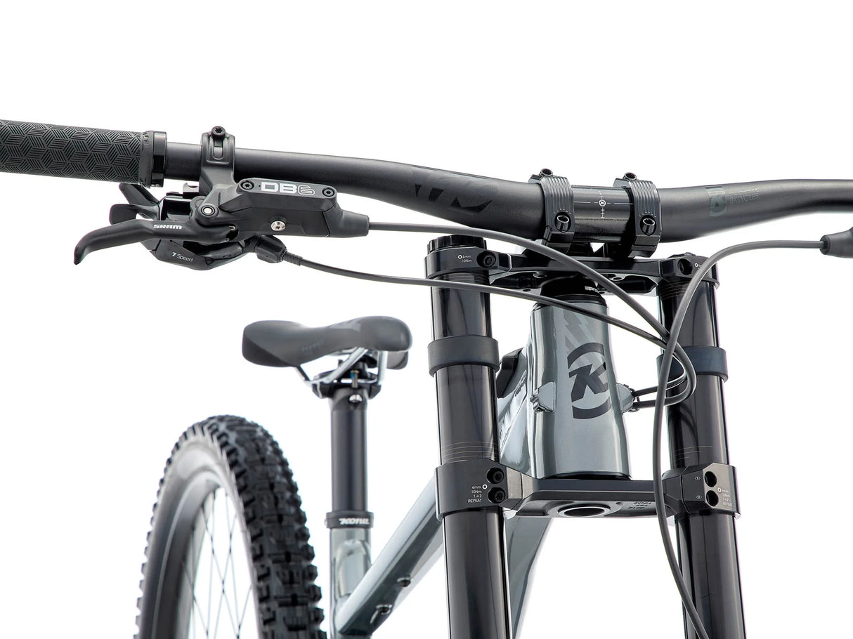 Mountainbike KONA Process X, Gloss Metallic Dark Faux Raw (Grå)