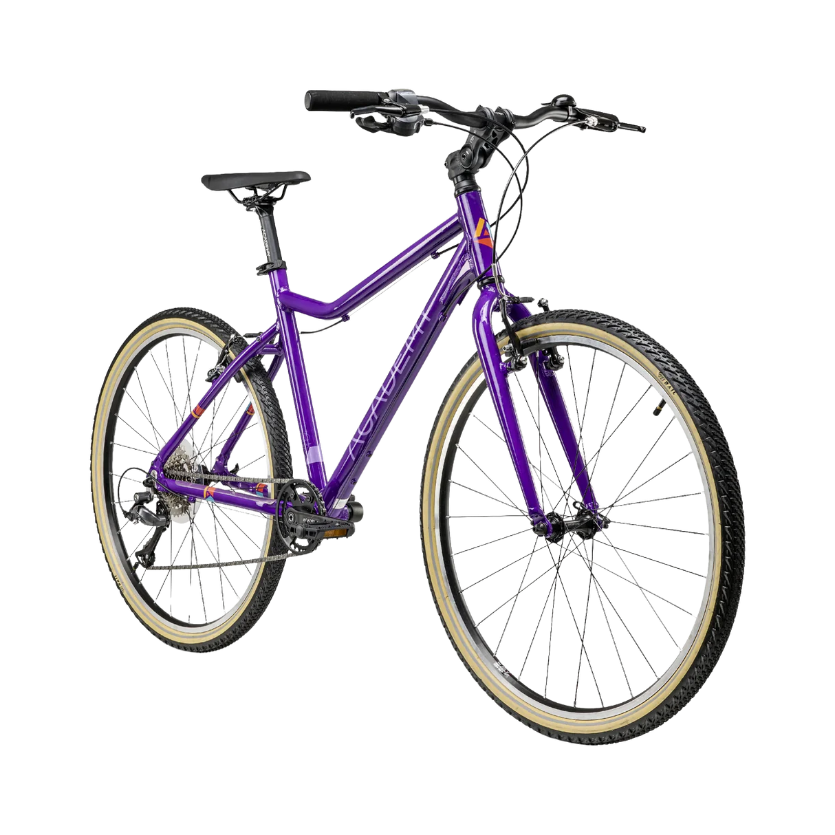 Ultralätt ungdomscykel ACADEMY Grade 6, 26" Lila