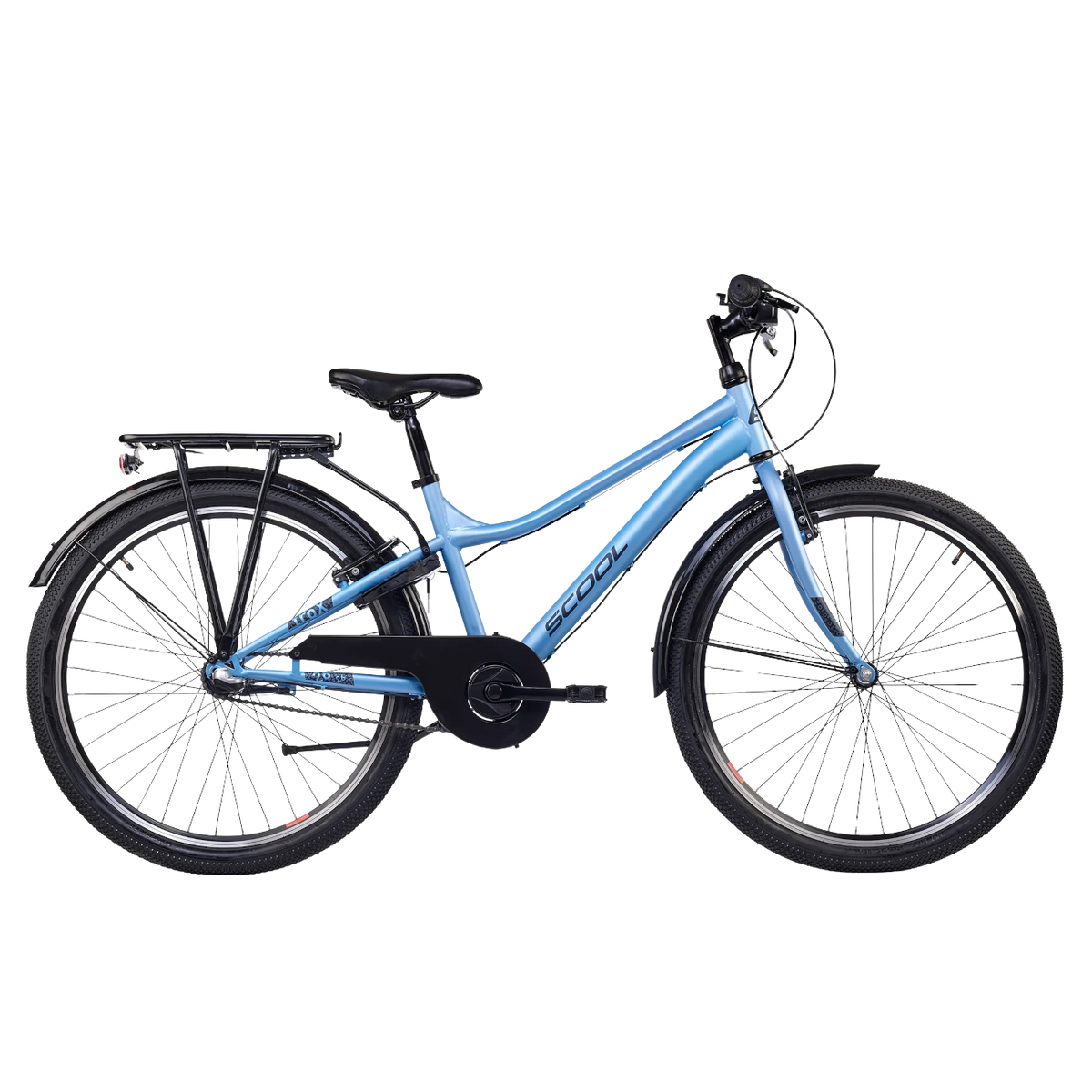 Ungdomscykel S'COOL troX, 26" Isblå/Mørkeblå