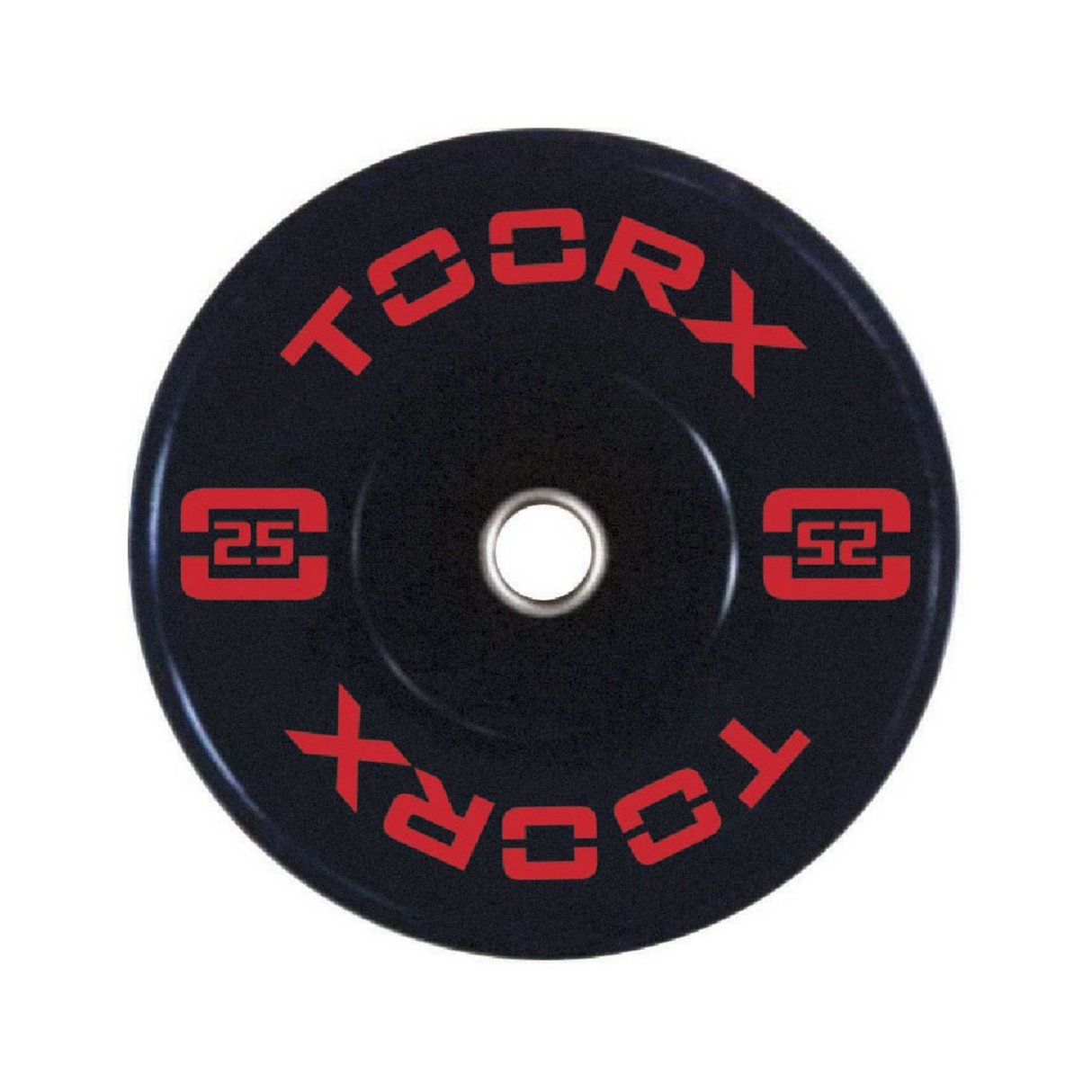 Viktplatta TOORX Bumper Plate Absolute, 50 mm, 25 kg