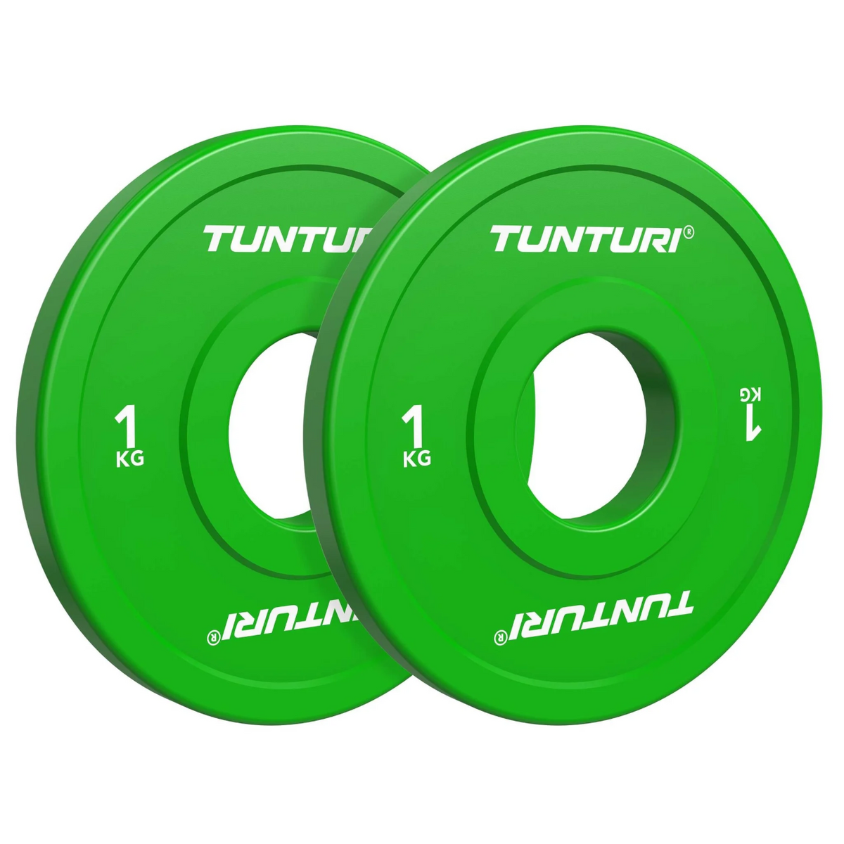 Vægtskiver TUNTURI Platinum Fractional Plates, Blå, 50mm, 2 x 2 kg
