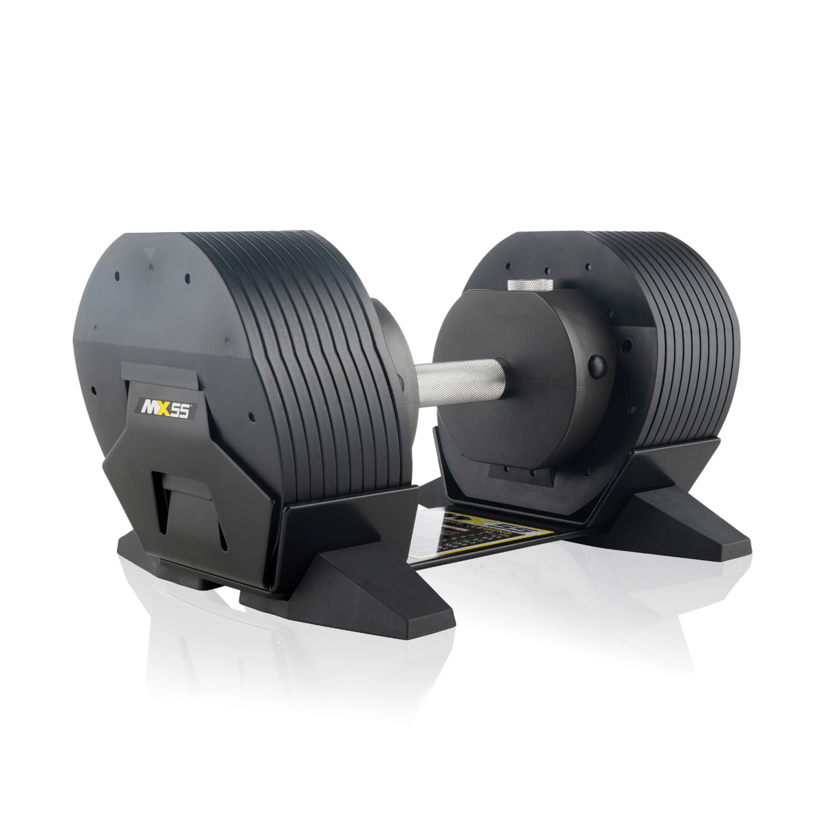 Justerbar hantel TUNTURI MX55 Hantel 4,5-24,9 kg, räfflad