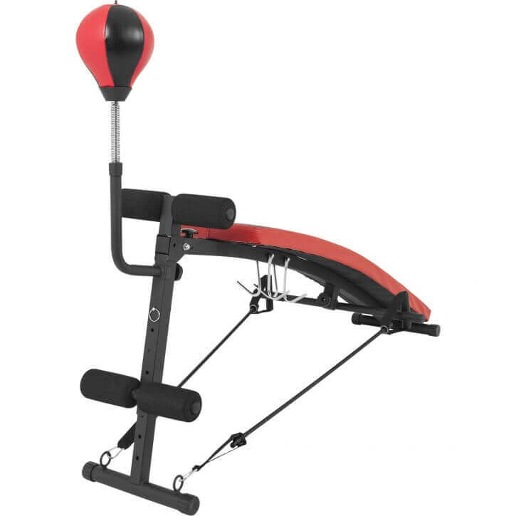 Situpsbänk Boksegummibånd