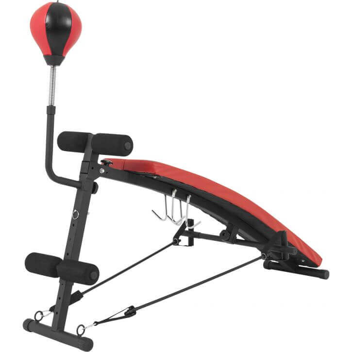 Situpsbänk Boksegummibånd