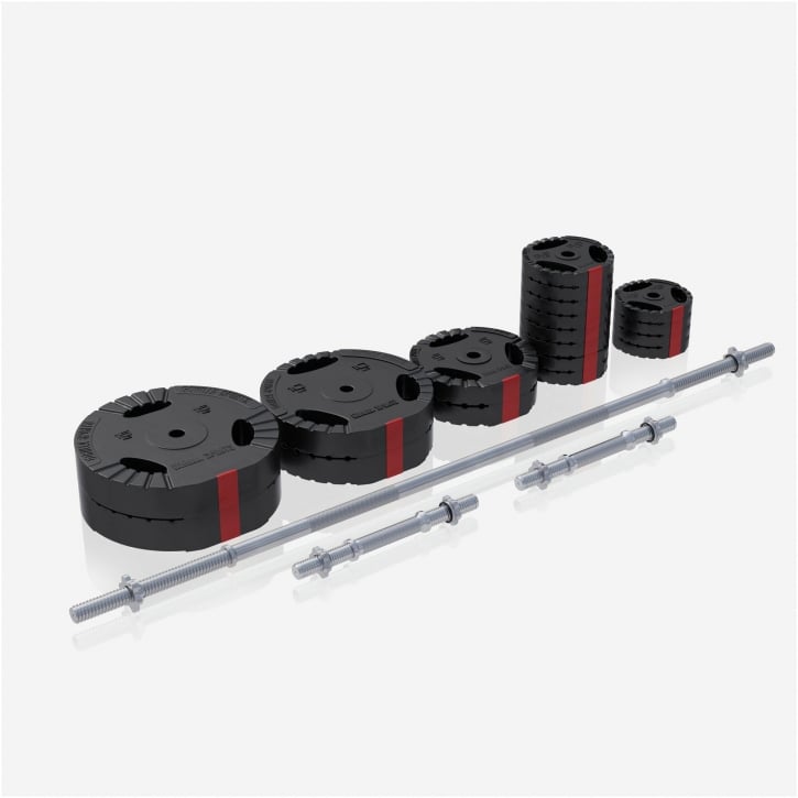 Skivestang Hantelsæt PRO Trigrip 100 kg PRO Trigrip 100 KG