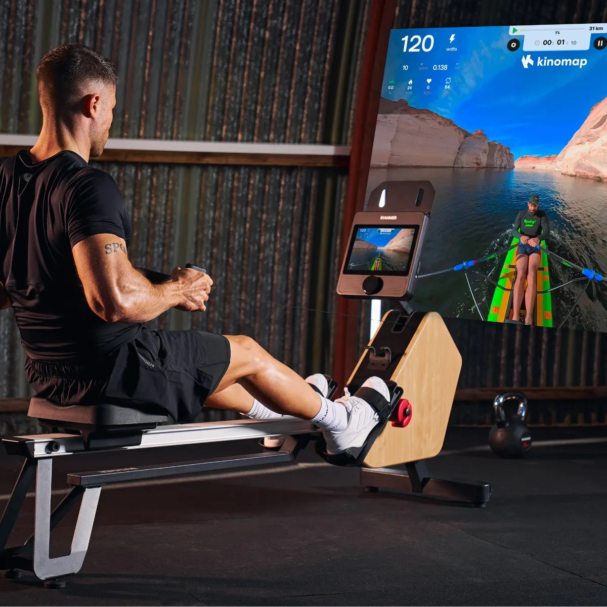 Rowing ergometer HAMMER RowTech Smart NorsK