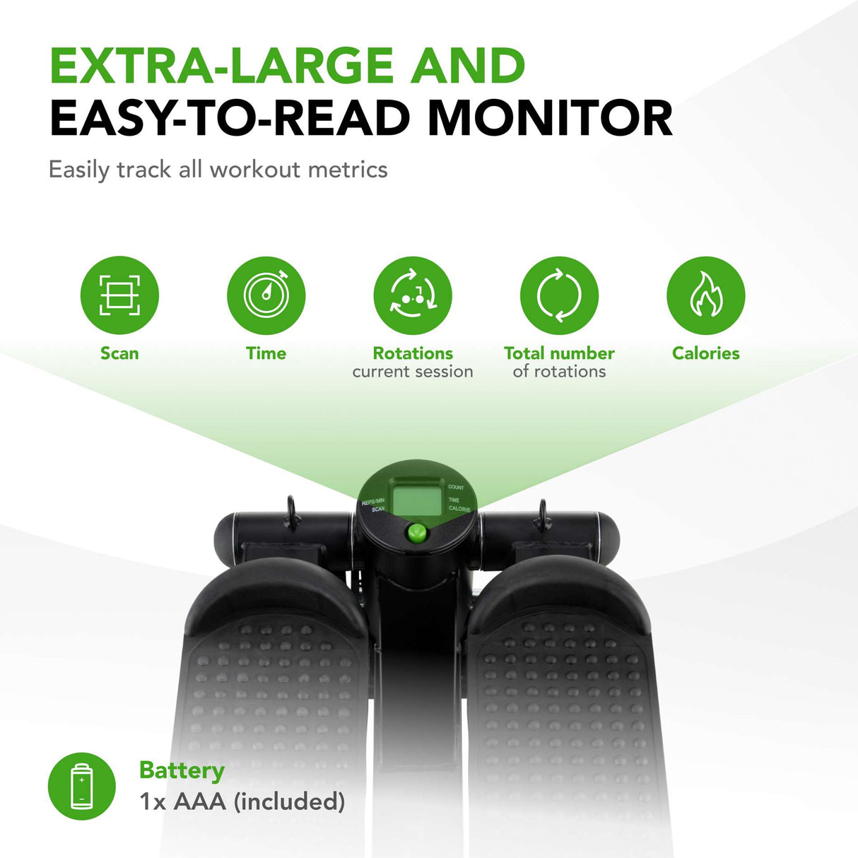 Stepper TUNTURI Stepper, Svart inkl Display