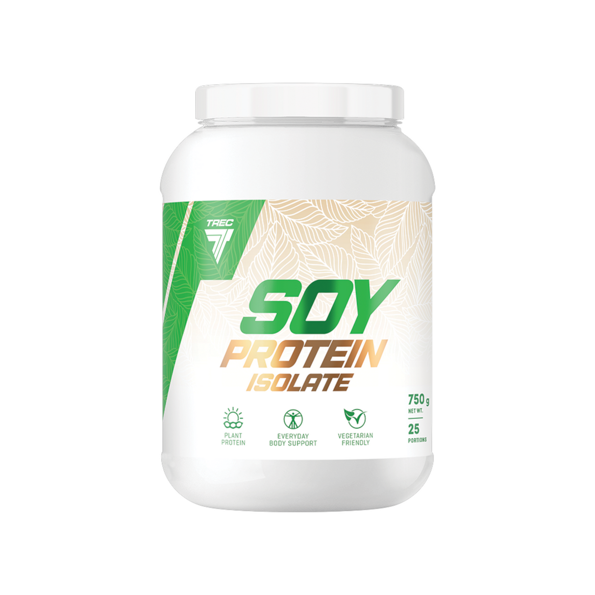 Växtbaserat proteinpulver TREC Soy Protein Isolate 750g, Vanilj