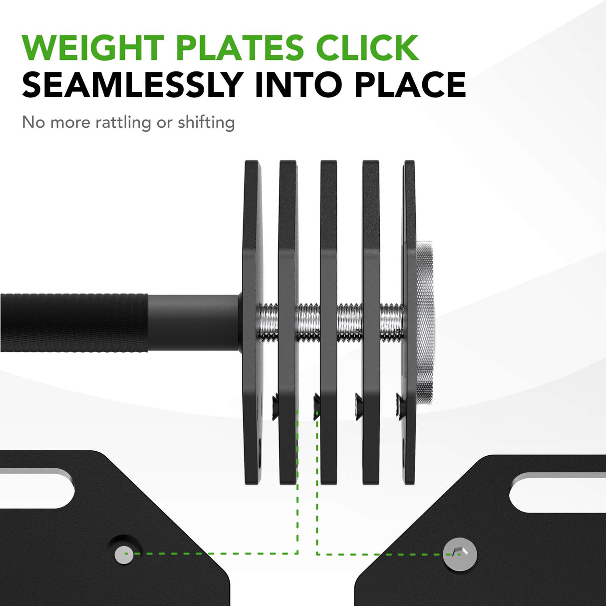 Tunturi Rapid Justerbar Hantel 11kg