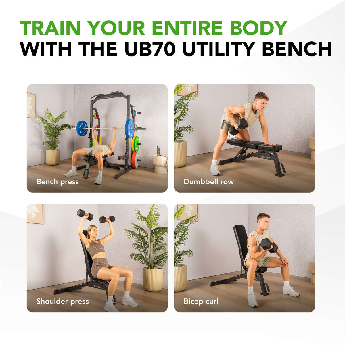 Träningsbänk Tunturi UB70 Utility Bench