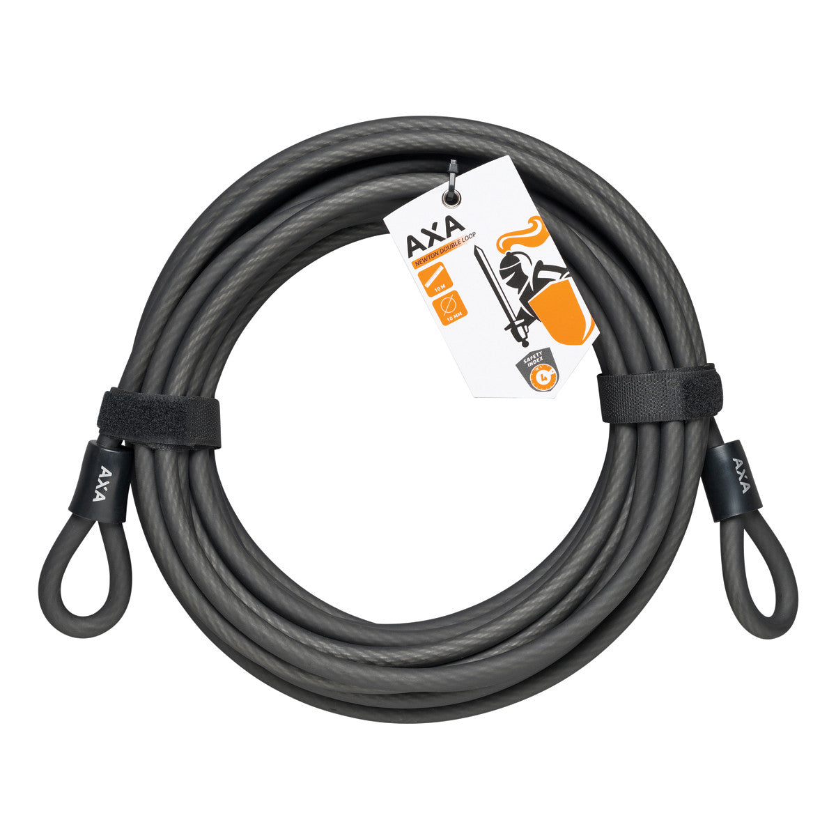 Wire med øjer AXA Double Loop 1000/10