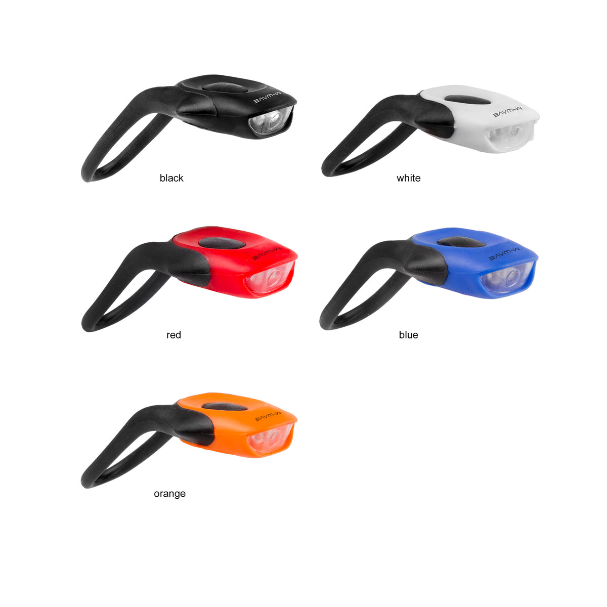Lyssaet M-Wave Cobra, forskellige farver