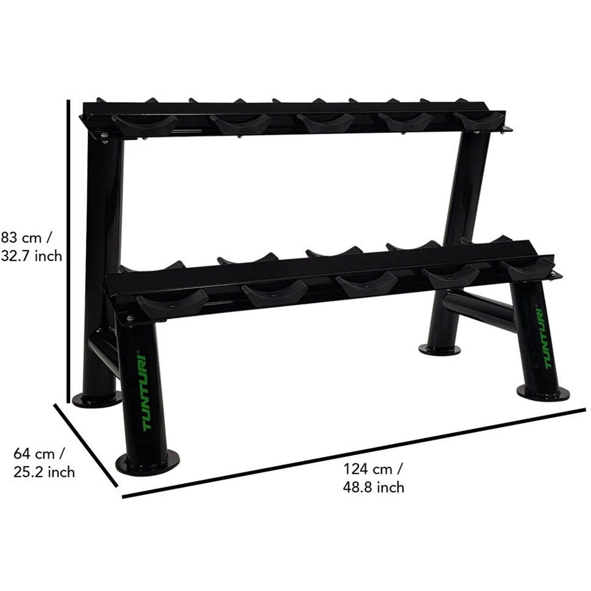 Hantelställ Ben Tunturi Pro Dumbbell Rack Stand