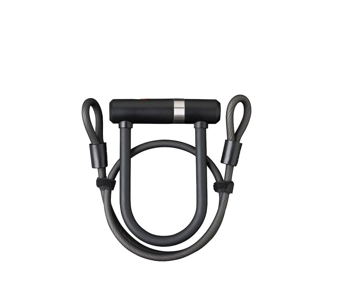 U-lås AXA Newton Mini Pro + Vajer 100/10