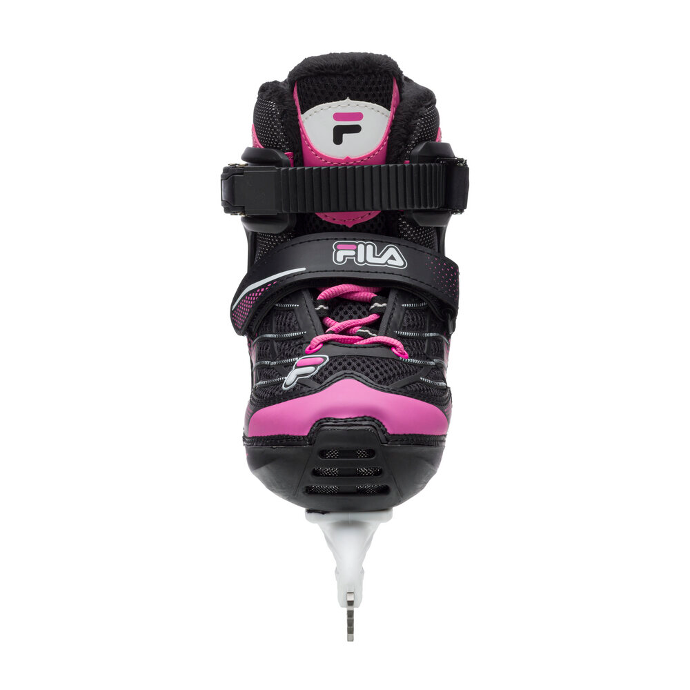 Børneskøjter FILA X-One Ice G Sort/Lyserød