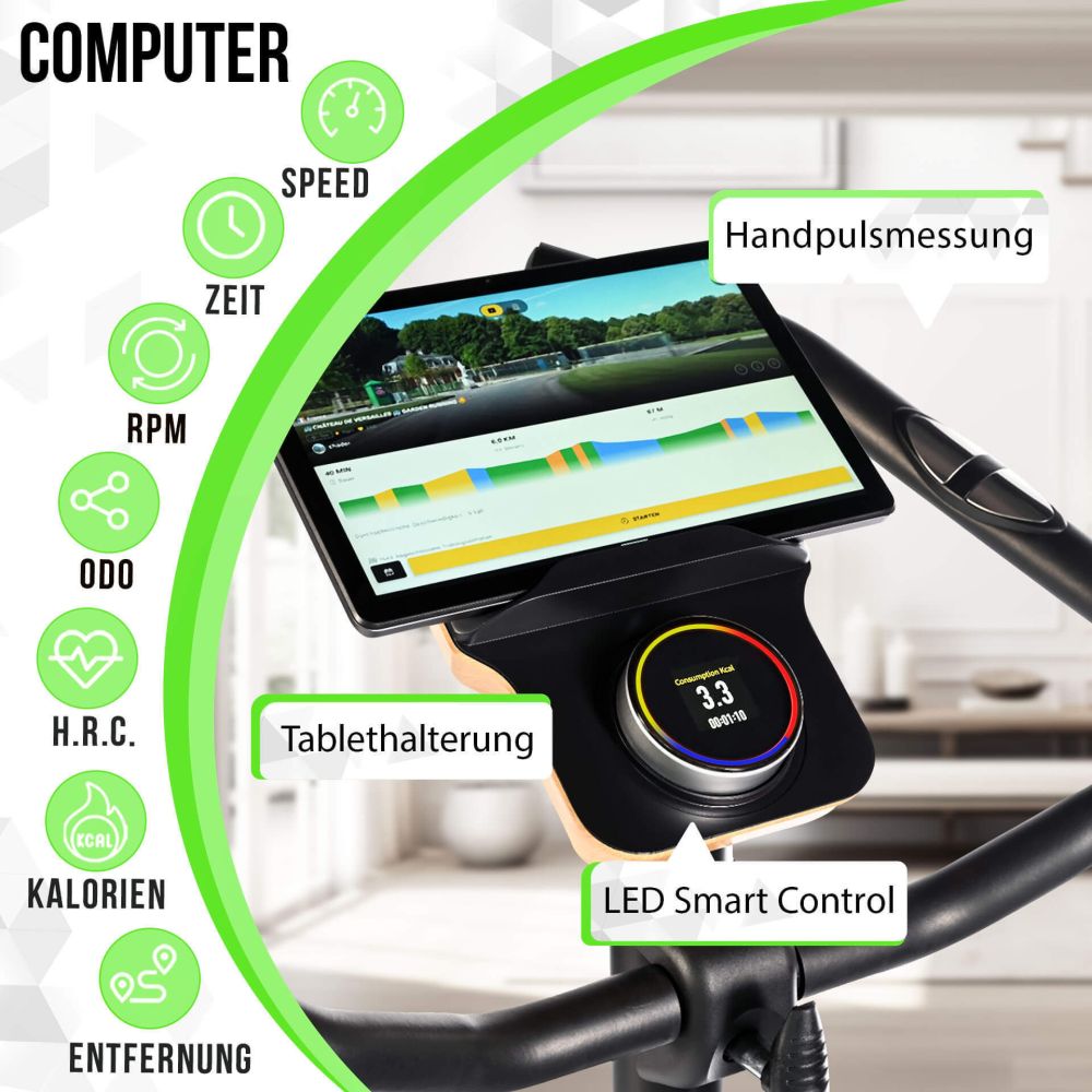 Exercise bike CHRISTOPEIT ET 3.1