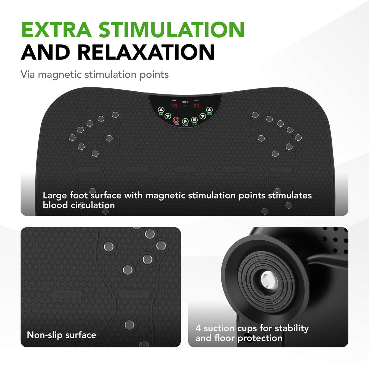 Vibrationsplade TUNTURI Cardio Fit V30
