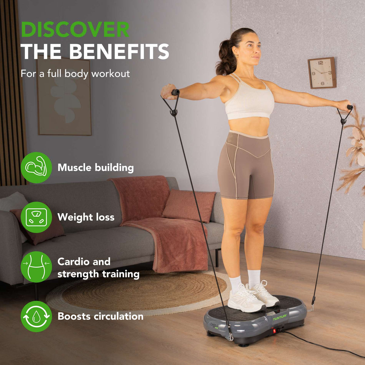 Vibrationsplatta TUNTURI Cardio Fit V40