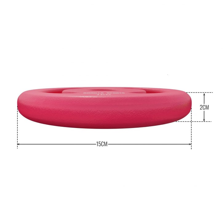 Viktskivor Neopren 31mm 1-5kg