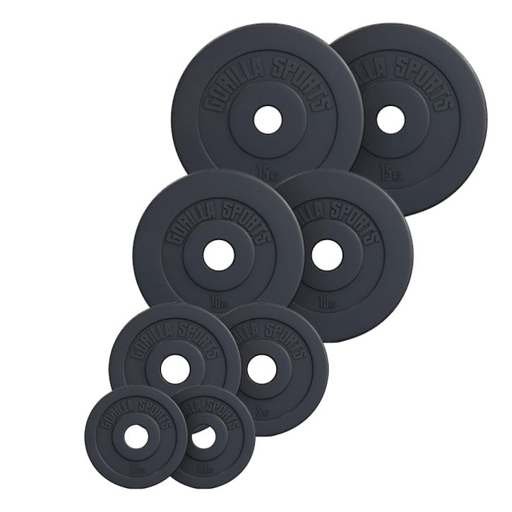 VÆGTSKIVER BASIC CEMENT 51 MM 2X2,5-2X15 KG