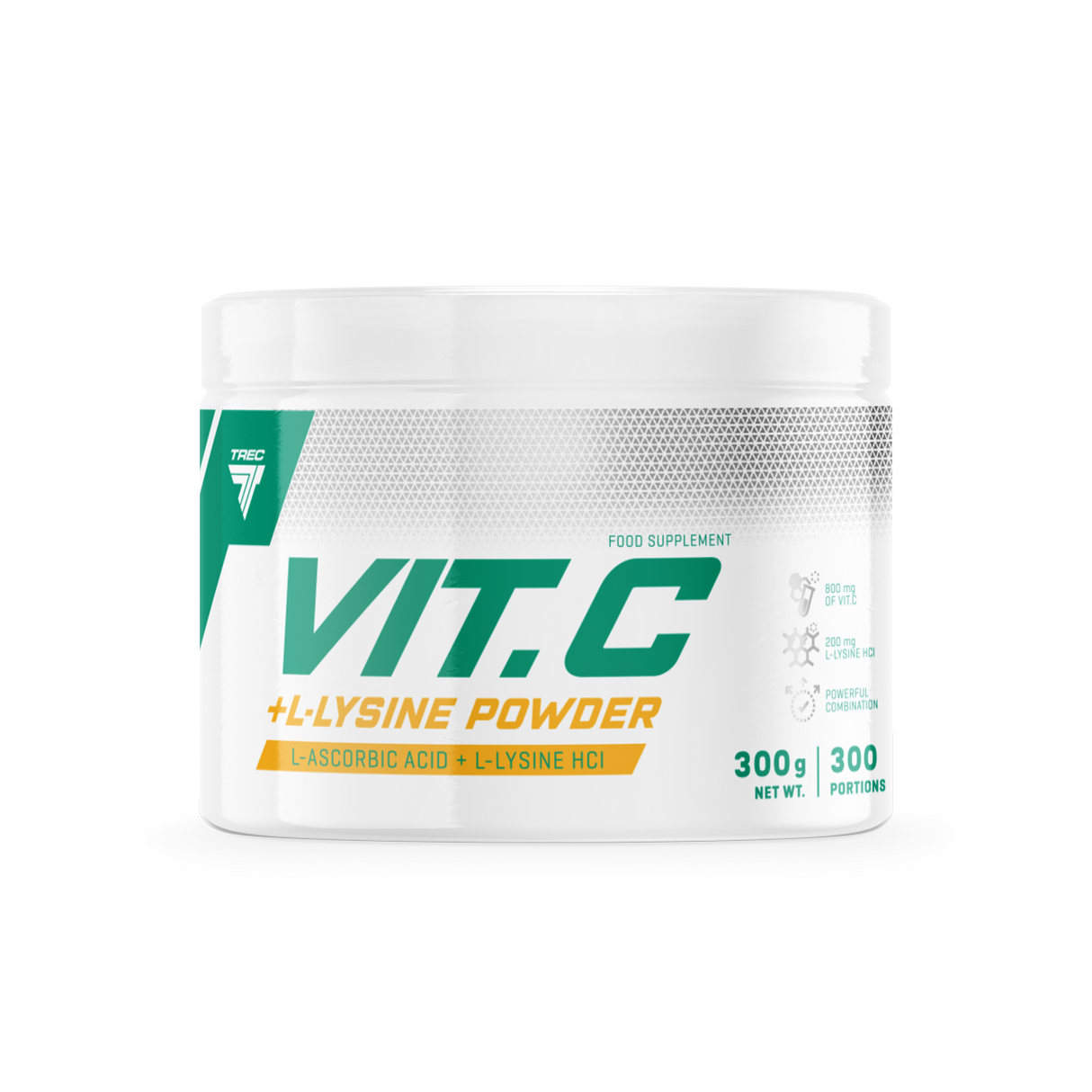 Vitamintpulver TREC VIT. C + L-Lysine Powder 300g