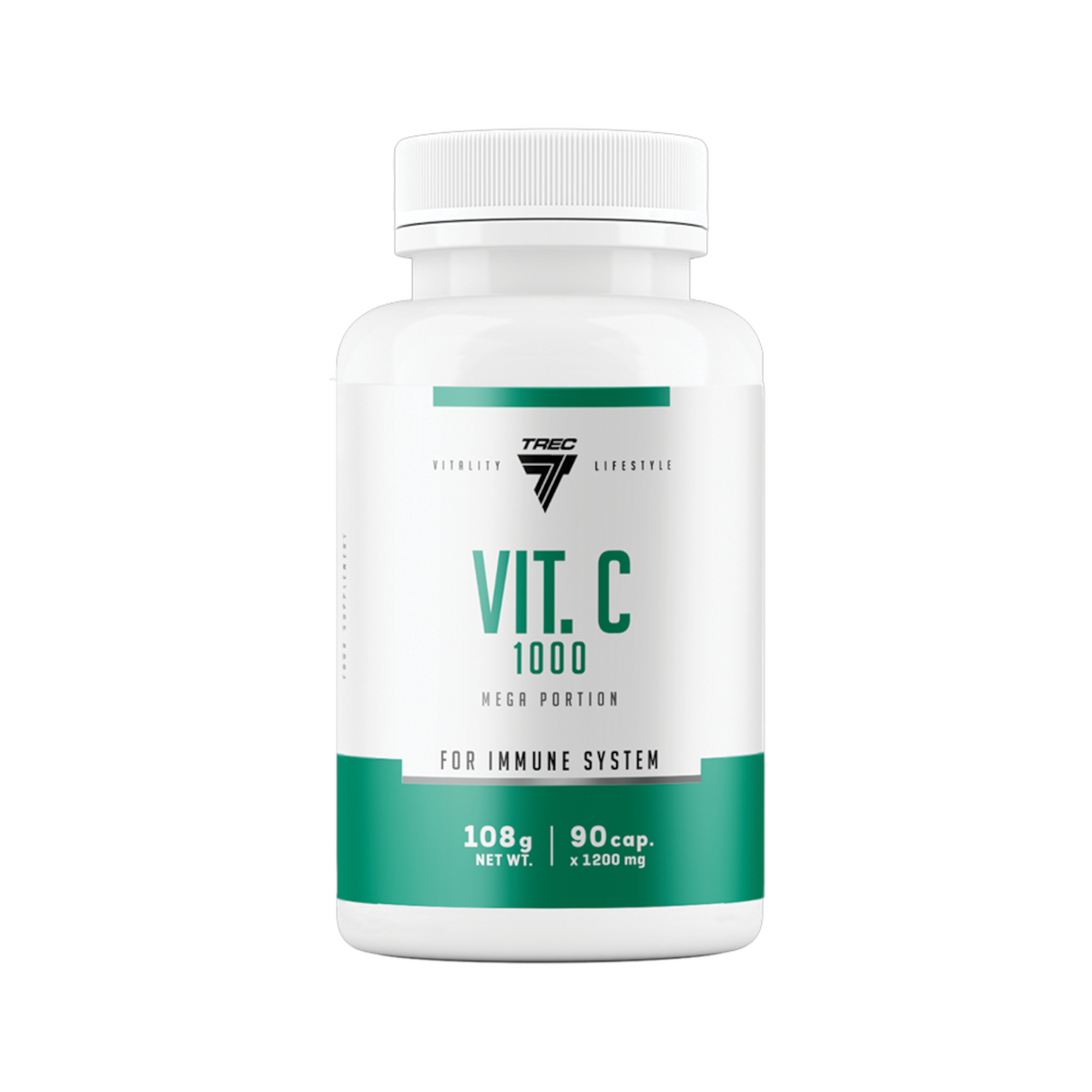 Vitaminkapslar TREC VIT. C 1000, 90 kapslar