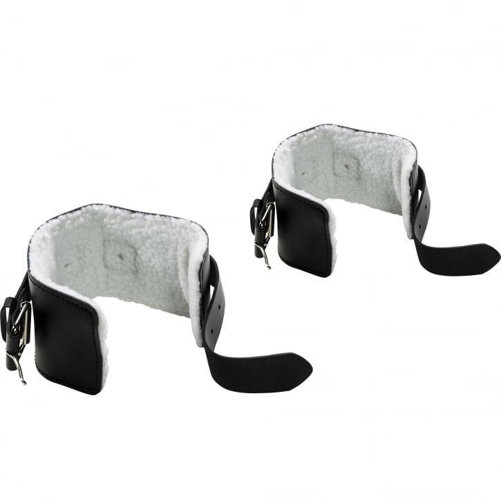 Ankelband Vristband Läder 2x34cm