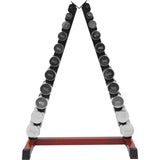 Håndvægtstativ i krom