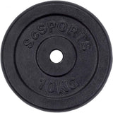 VÆGTSKIVER SCSPORTS STØBEJERN 2X10 KG