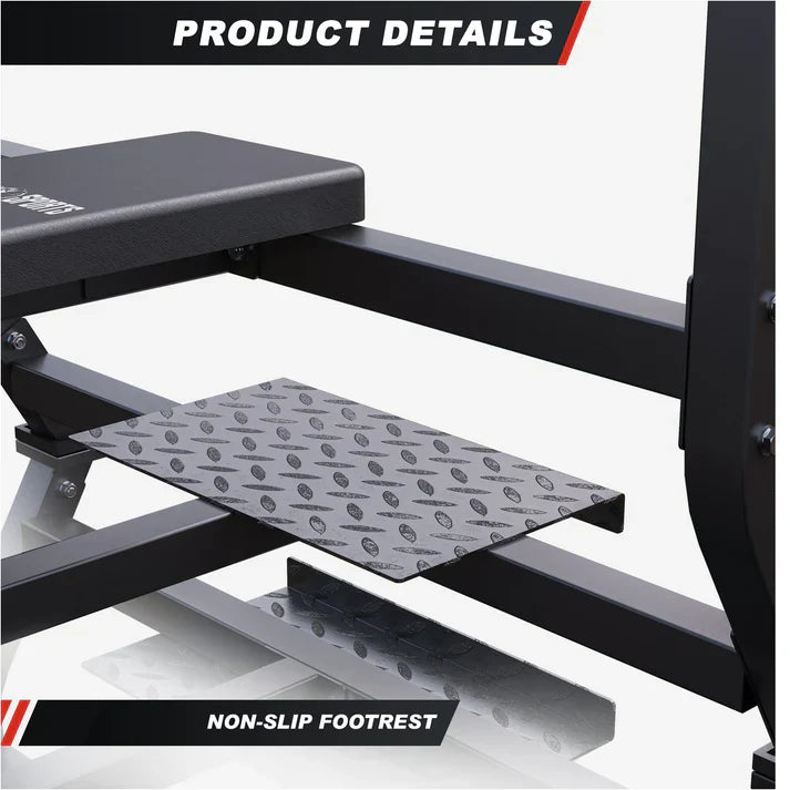 Bänkpress 250 kg Stødplade Svart