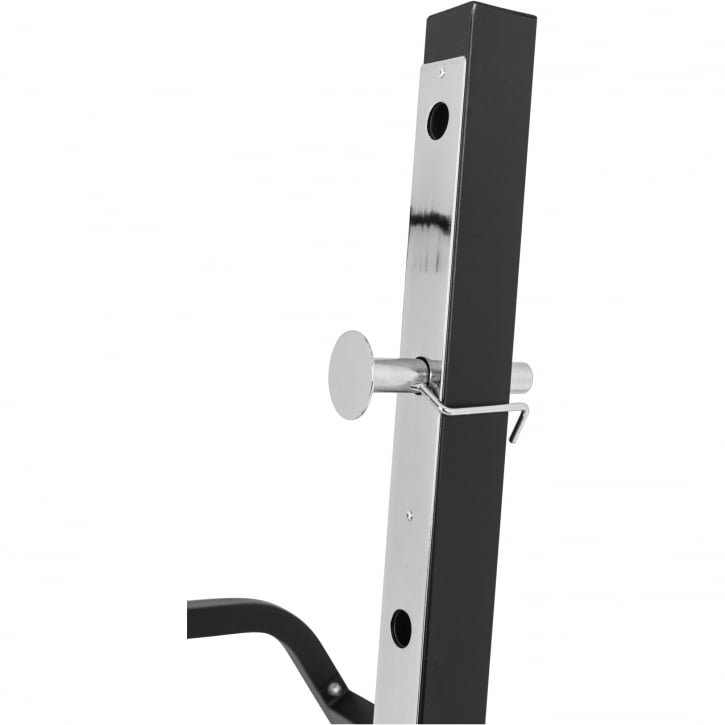 VÆGTSTANGSSSTATIVPAKKE BLACK 100 KG