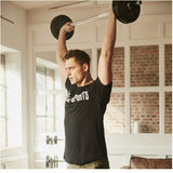 Vægtskiver GUMMI Støbejern 2x15 kg