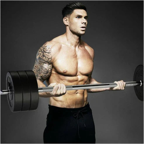 Bänkpress WHITE Skivstång 38kg