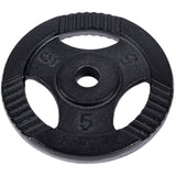 VÆGTSKIVER TRIGRIP BLACK 2X10 KG 2X5 KG
