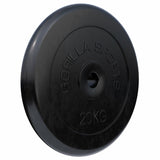 Vægtplader GUMMI Støbejern 1,25–25 kg