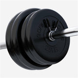 VÆGTSKIVER GUMMI STØBEJERN 4X5 KG 4X2,5 KG