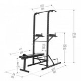 Bænkpres Multistation - Dips Chins