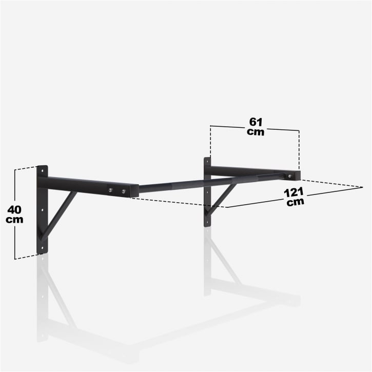 Chin-up bar Pull-up bar Vægmonteret