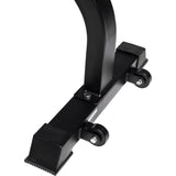 Lige vægtbænk med hjul