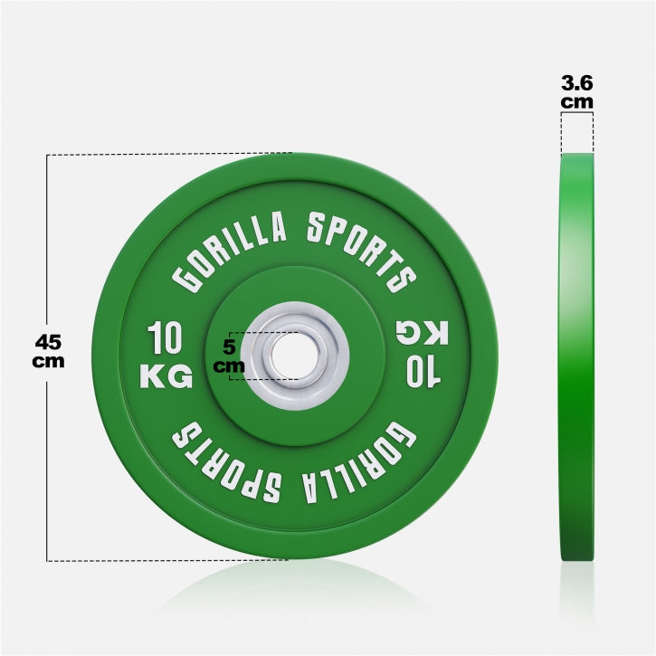 Bumper Plates Color 5 mm 5-25 kg