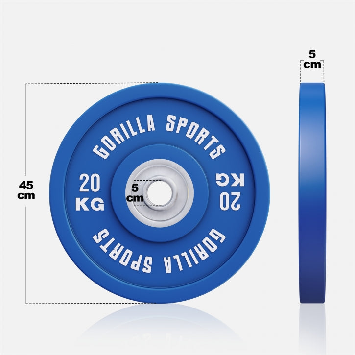 Bumper Plates Color 5 mm 5-25 kg