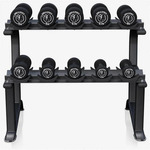 Håndvægte GS med håndvægtstativ Pakke 80 kg